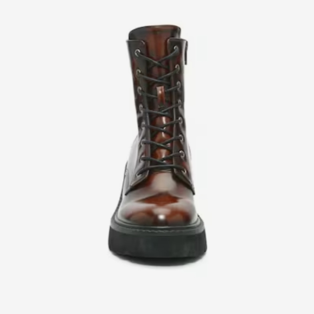 Brown Combat Boots - Picture 8 of 11